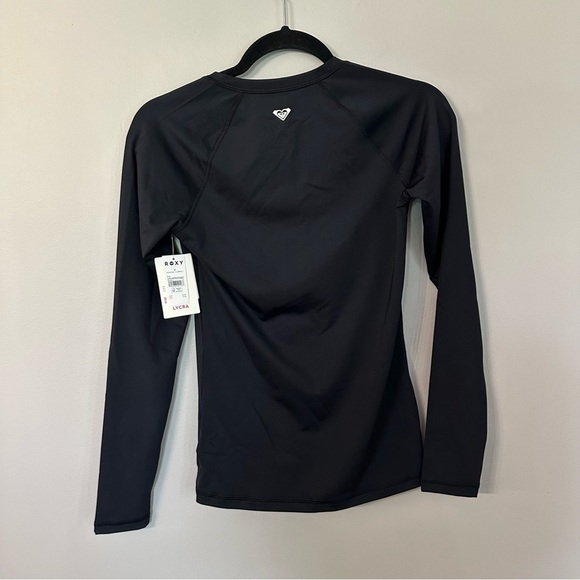 Roxy Women’s Black Long Sleeve UPF 50+ Essentials Zippered Jacket Sz M NWT - Picture 10 of 10